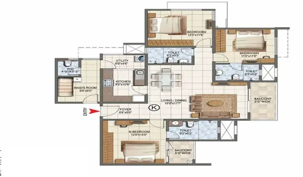 Featured Image of 3.5 Bhk Floor Plan